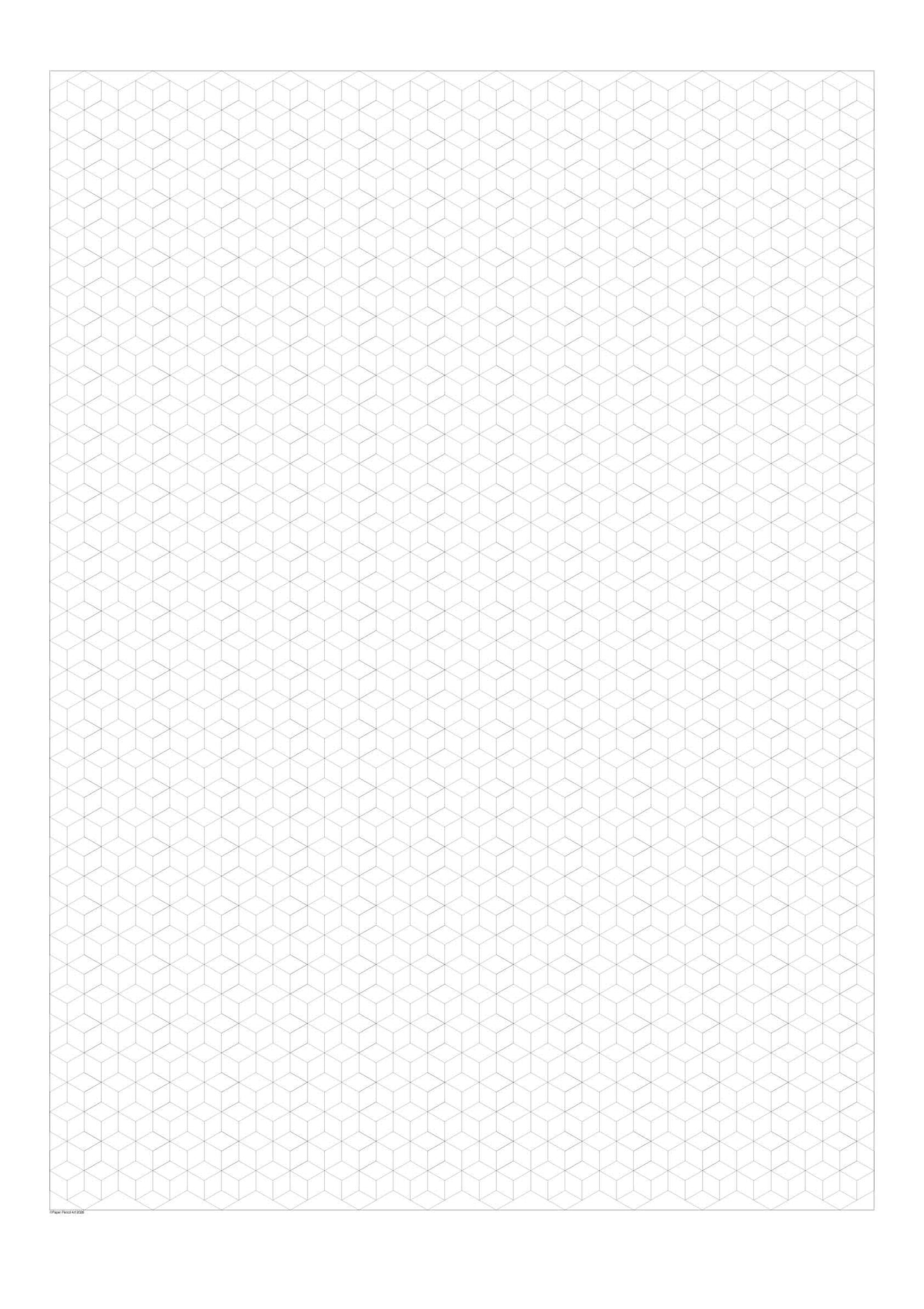 diamond pattern colouring sheet large format poster size watercolour paper